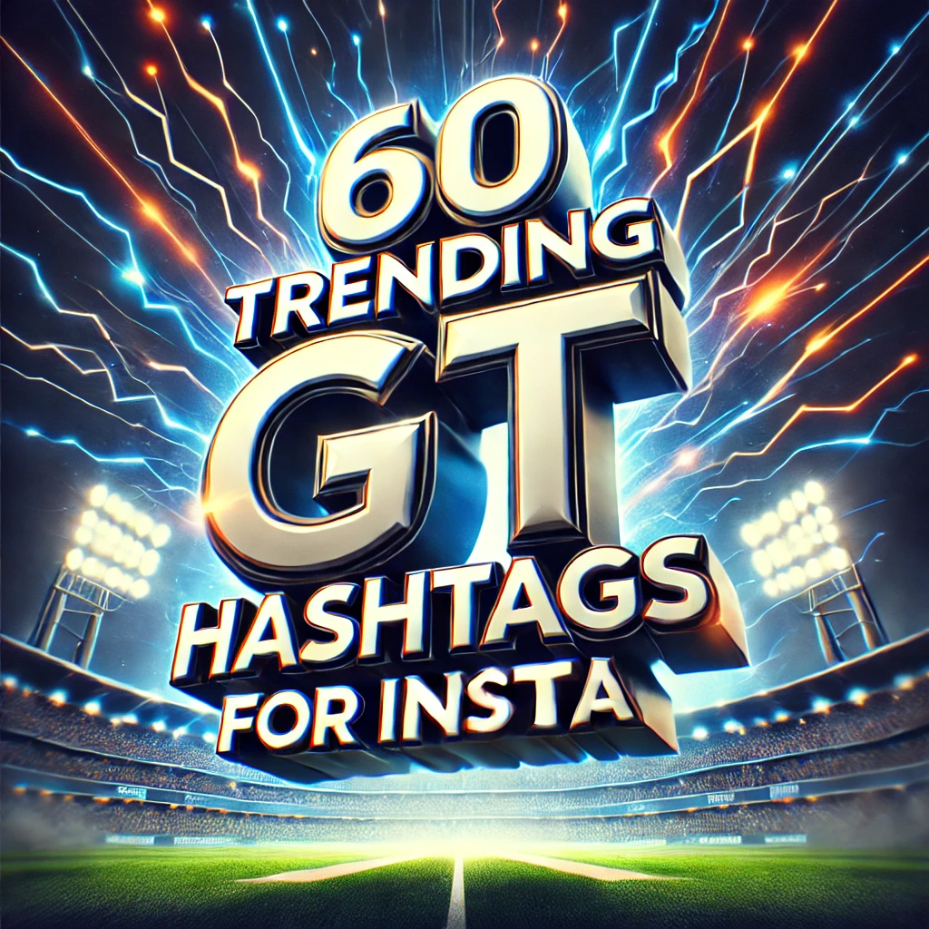 Gujarat Titans (GT) Trending Hashtags for Instagram Reels & Social Media image